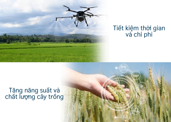 Lợi ích của máy bay bón phân