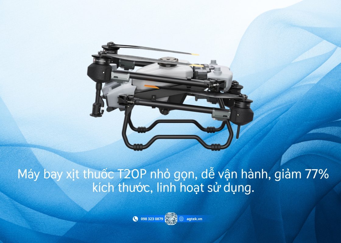 Máy bay xịt thuốc T20 nhỏ gọn