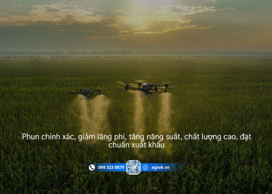 Phun chính xác, giảm lãng phí, tăng năng suất, chất lượng cao, đạt chuẩn xuất khẩu