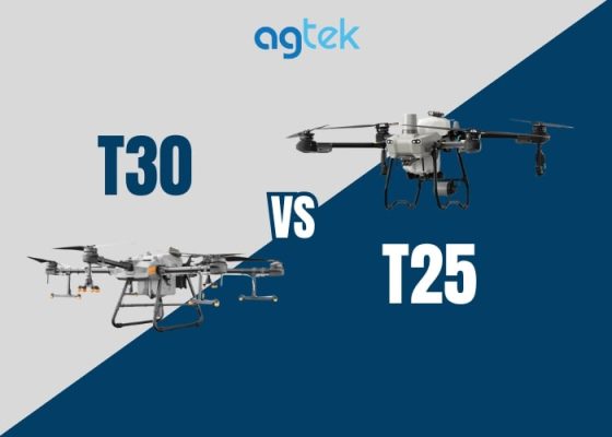 So sánh DJI Agras T30 vs DJI Agras T25