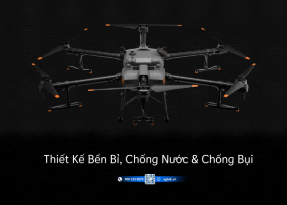Thiết Kế Bền Bỉ, Chống Nước & Chống Bụi