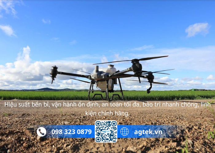 Vai Trò Quan Trọng Của Linh Kiện Trong Vận Hành DJI Agras T40