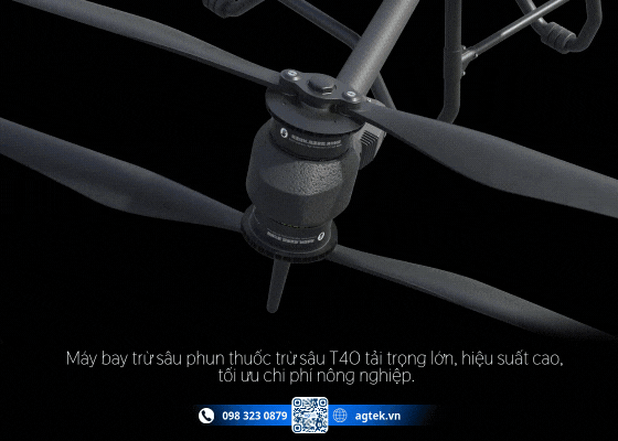 máy bay dji t40 tải trọng lớn