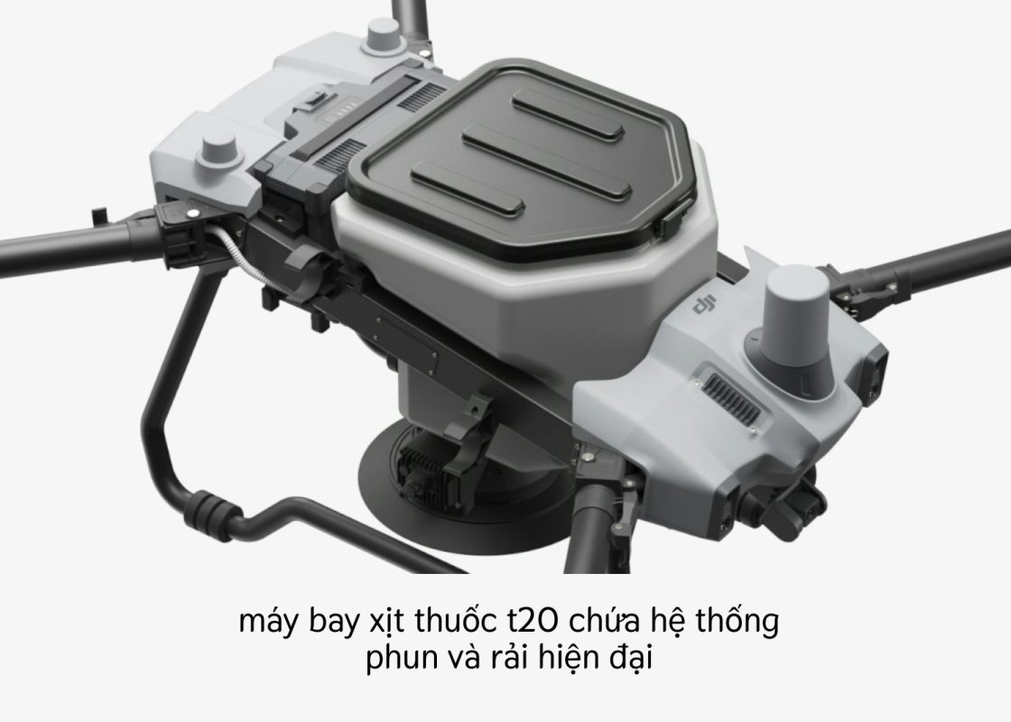 máy bay xịt thuốc t20 chứa hệ thống phun và rải hiện đại