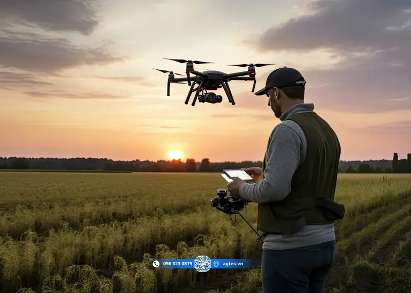 Drone ứng dụng trong nông nghiệp