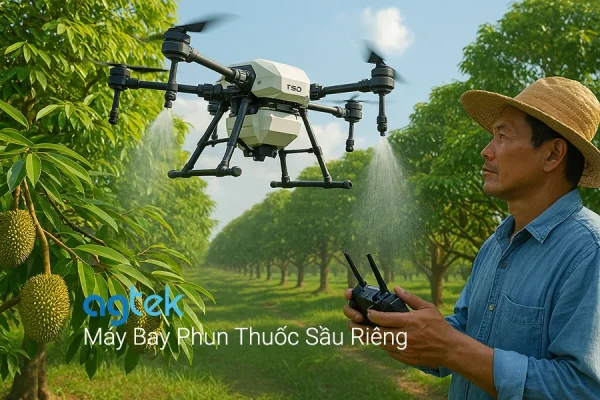Máy Bay Phun Thuốc Sầu Riêng
