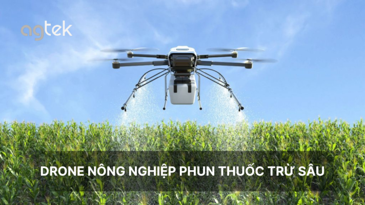 Xu hướng công nghệ nông nghiệp - drone phun thuốc trừ sâu