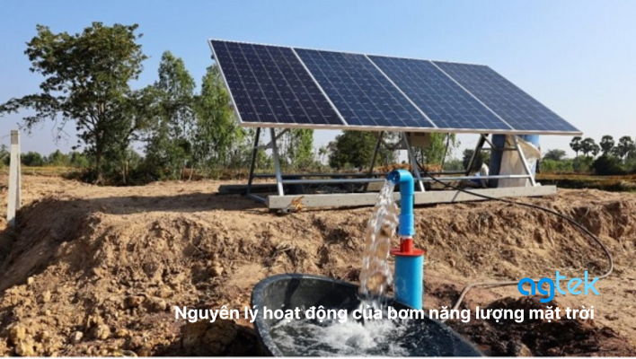 Nguyên lý hoạt động của bơm năng lượng mặt trời