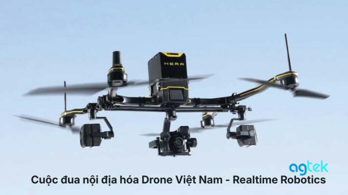 Cuộc đua nội địa hóa Drone Việt Nam - Realtime Robotics
