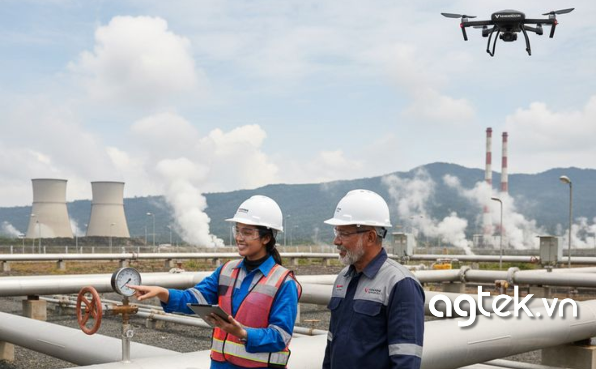 Giải pháp drone tuần tra khảo sát đường ống dẫn dầu và khí đốt chuyên nghiệp