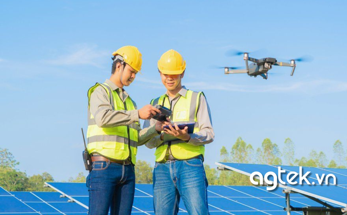Máy bay khảo sát trong ngành năng lượng tái tạo