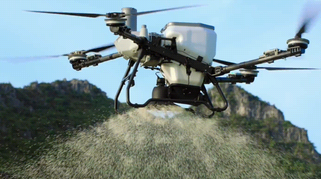 DJI AGRAS T55 - Tải trọng rải 55kg