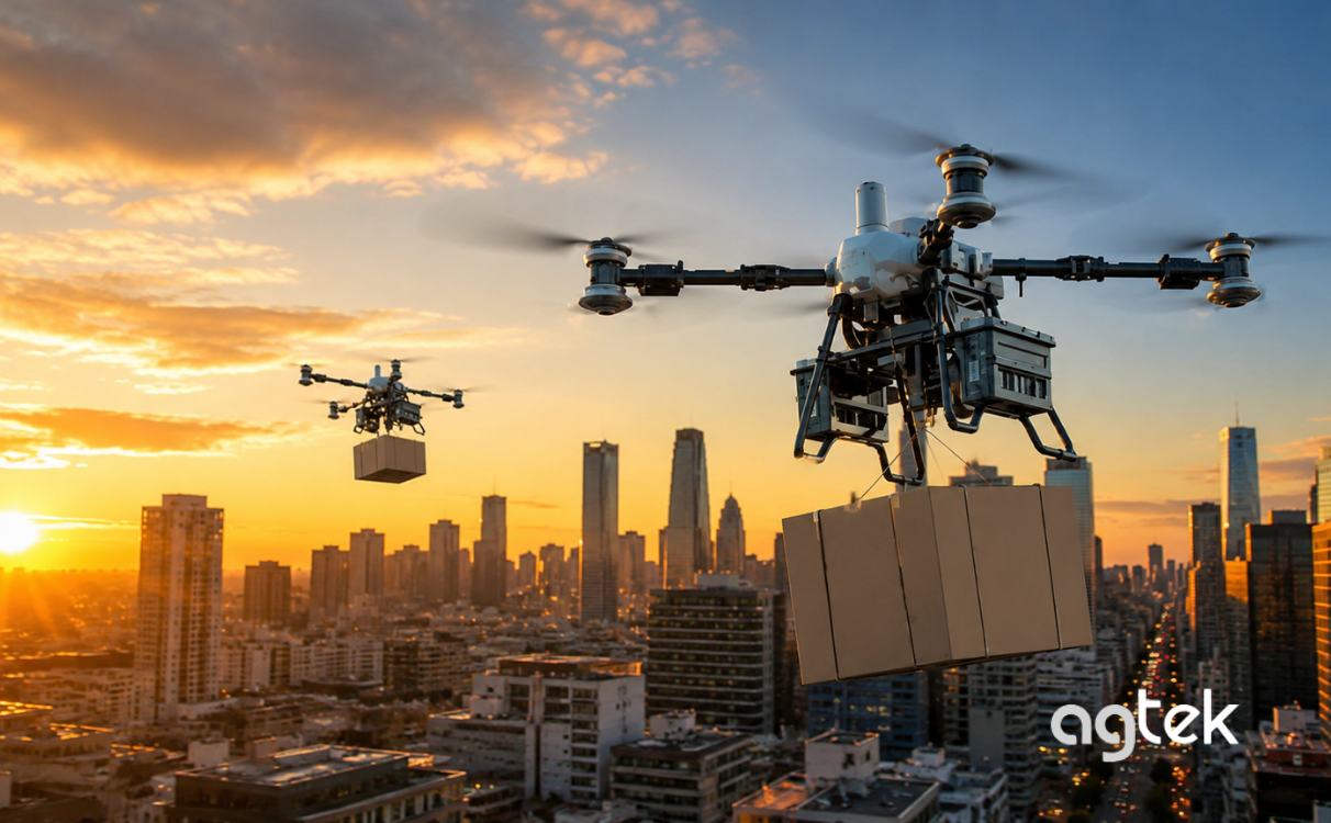 Thuê DJI FlyCart vận chuyển hàng hóa