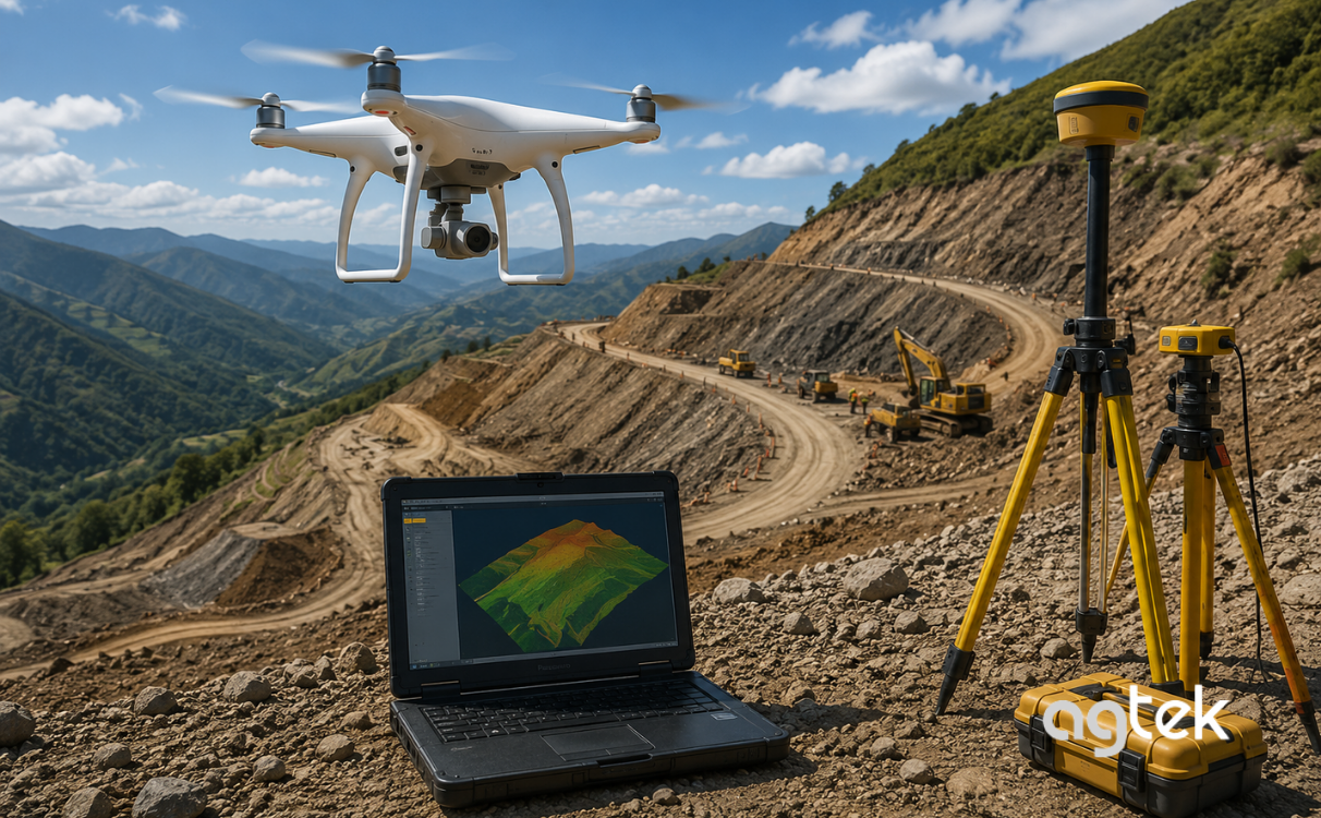 Khảo sát diện rộng bằng drone GIS