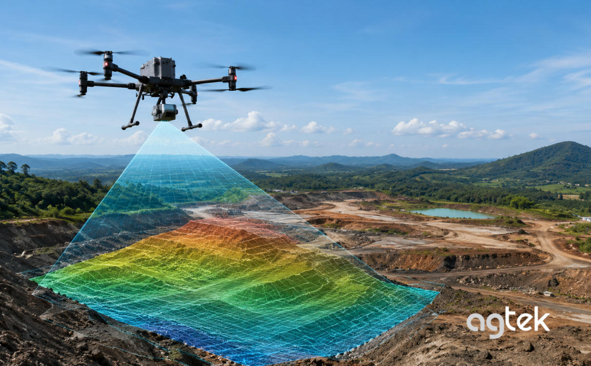 Mô hình địa hình ba chiều từ drone