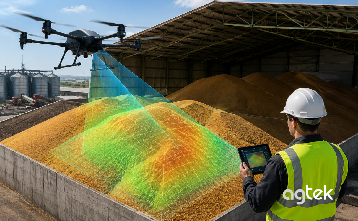 Kiểm kê vật liệu bằng drone chuyên dụng