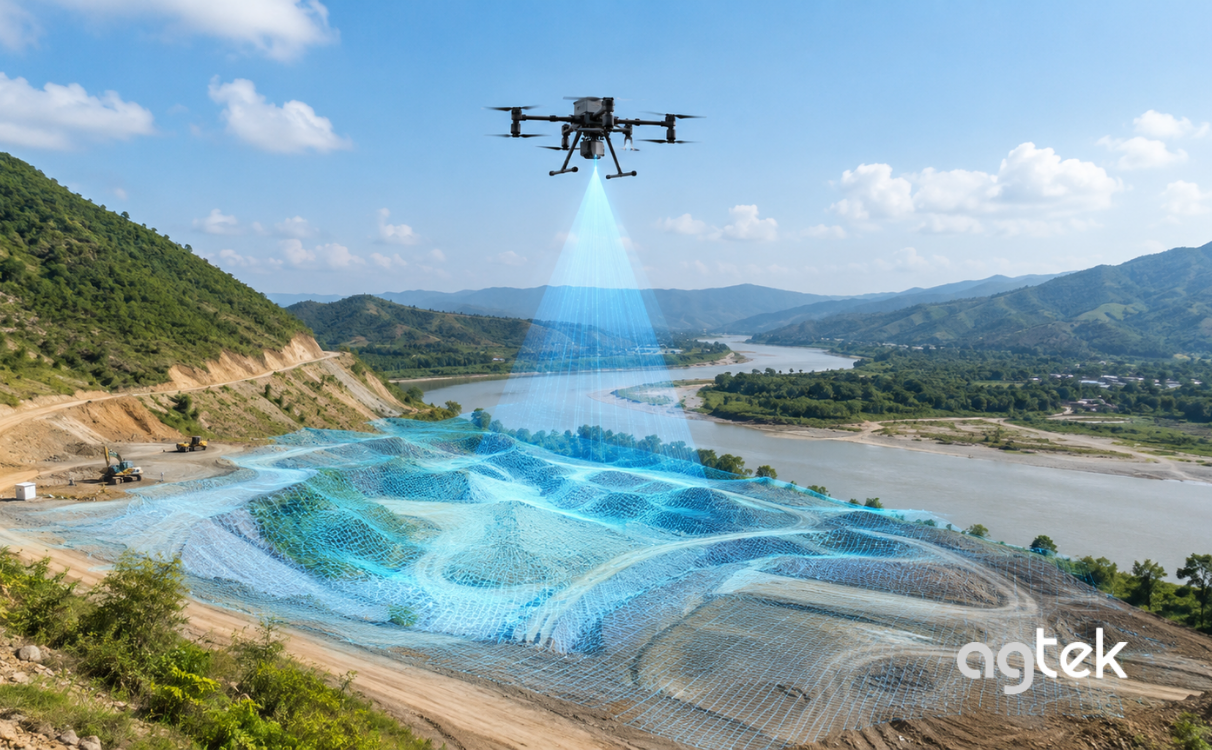 Drone khảo sát mặt bằng dự án xây dựng
