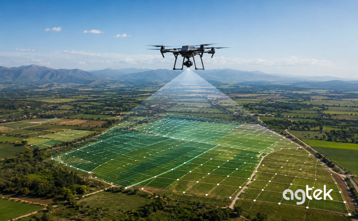 Trực ảnh địa hình tạo từ drone
