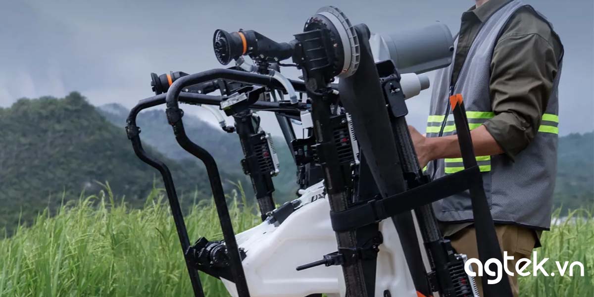DJI T55 thiết kế nhẹ vận chuyển dễ dàng
