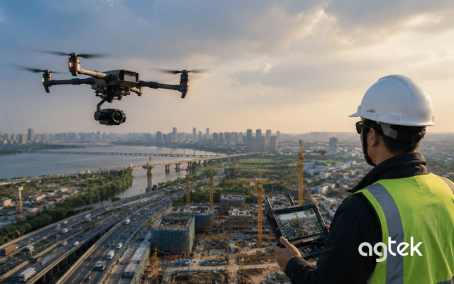 Công nghệ drone hỗ trợ quan sát nhanh trên phạm vi lớn.